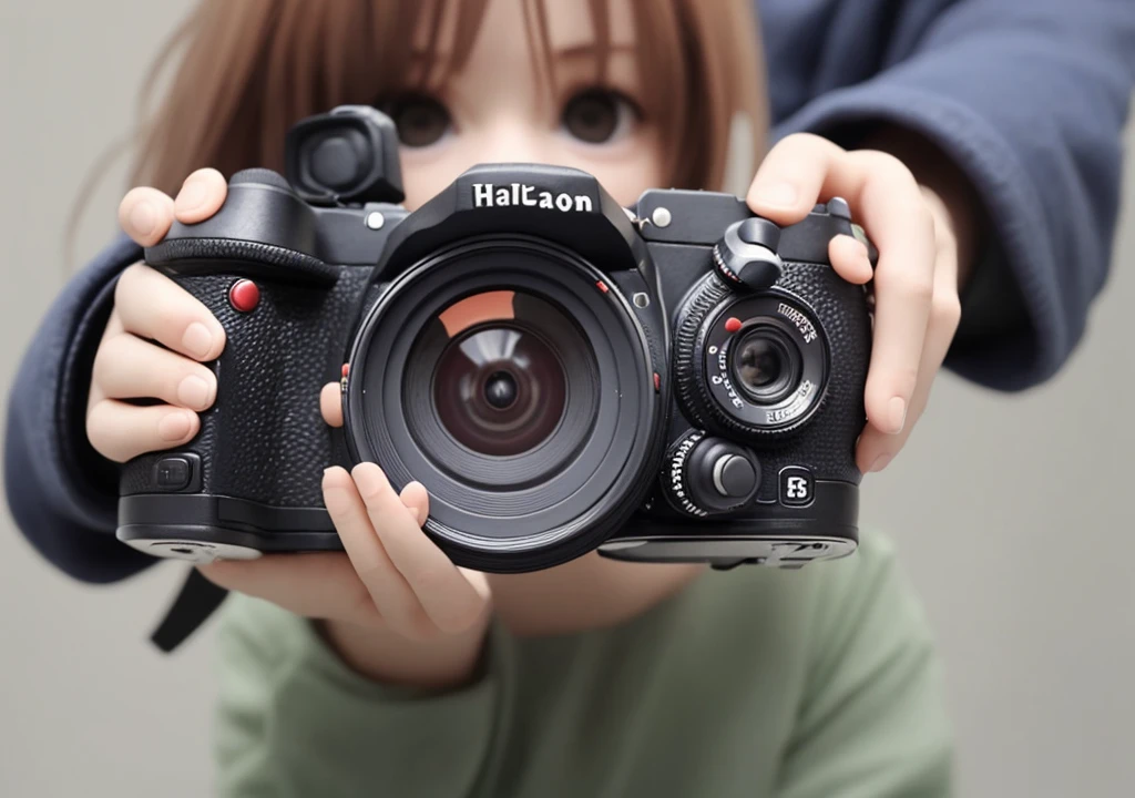 holding a camera scared