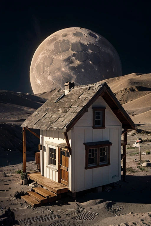 Little house on the moon