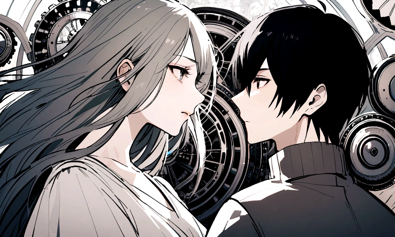 detailed face, beauty, handsome, a worried expression