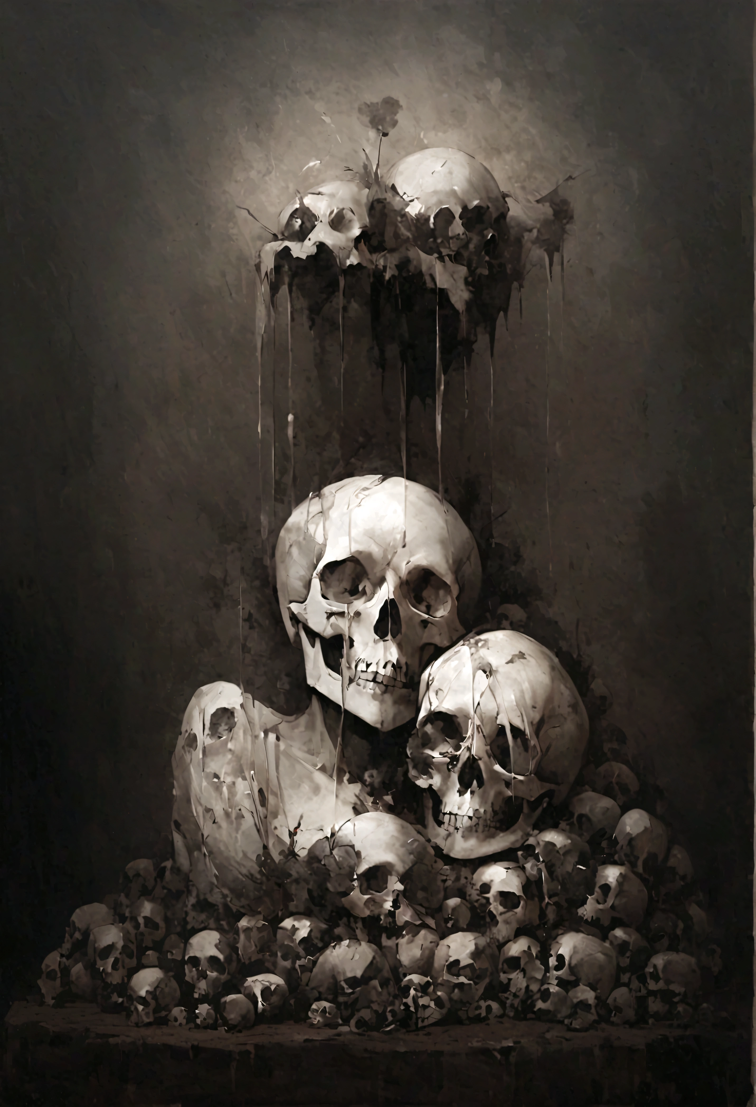 taking off the glasses,dark, skulls