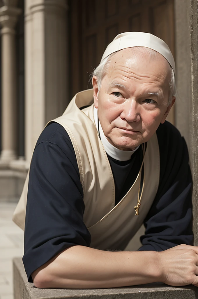 Make a picture of Saint John Paul II