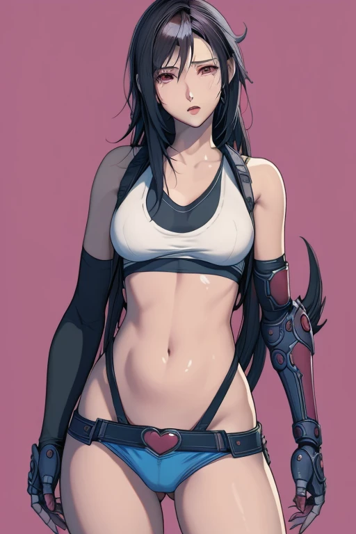 (masterpiece, best quality),nsfw,Cartoon photo of a woman in a bikini top and jeans, Anime drawings inspired by Masamune Shirow, Pixiv, Self-sastructing art, Enchanting anime girl, Nami One Piece, biomechanical tits, Nami from One Piece, Pixiv 3dcg, , I also make fan art, top rated on Pixiv