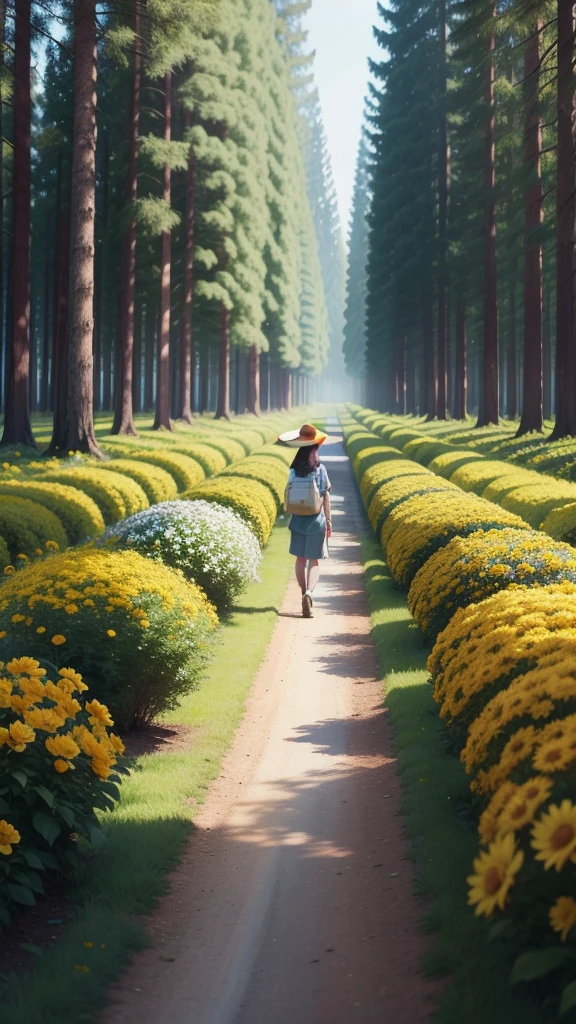 Good flowers read thousands of trees，Looking back, I was very happy