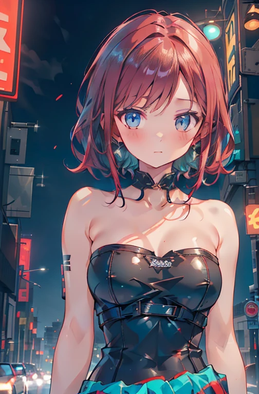 absurd, absolute resolution, Incredibly absurd, excellent quality, Super detailed, official art, Unity 8K wallpaper BREAK girl , cute, stare intently,not wearing clothes、Small cherry-colored nipples BREAK This illustration shows a girl 、 The girl's hair is curly and reddish brown., and she crawled on all fours, ((Frustrated expression:1.3))、(tears)、slender body shape、not wearing clothes