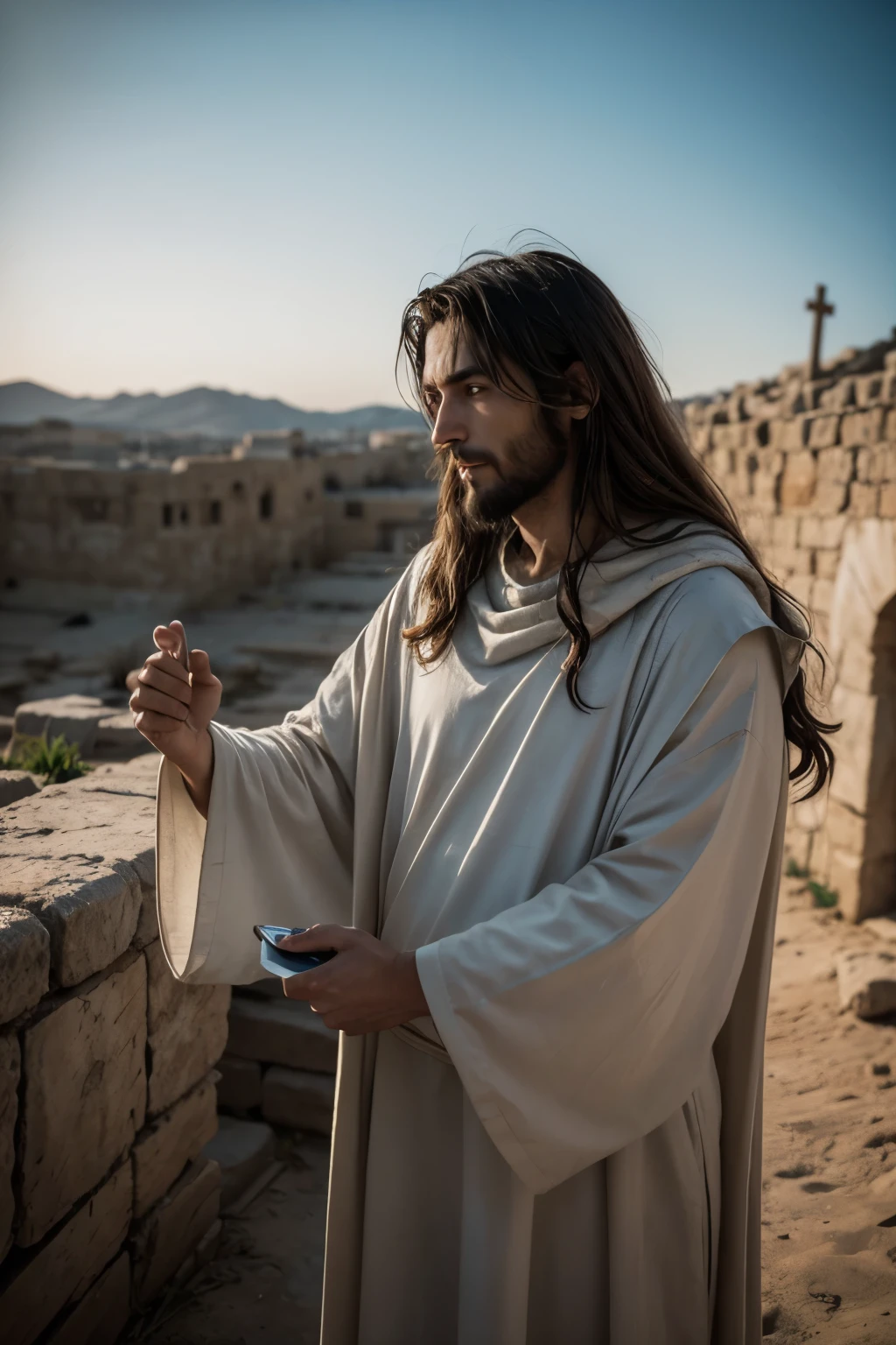 Jesus of nazareth preaching photography.
