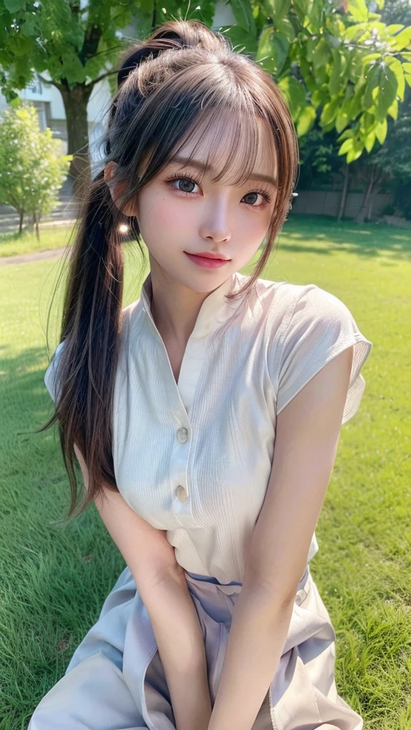Photo quality,Masterpiece,Realistic,(14 year old cute Japanese girl:1.9),(Detailed young face:1.9),(Very embarrassed look:1.9),(Thin legs:1.9),(Sit down scratching Hu,Wear a Chinese dress:1.9),(Posing to seduce men in the park,Inner thigh visible:1.9),((Droopy eyes:1.9)),((Body type of a 14 year old girl,Small Tits:1.9)),(Cute school girl hairstyle:1.9),((Skinny Legs)),Very pale skin,Show your forehead,Detailed body,Detailed hands,No makeup