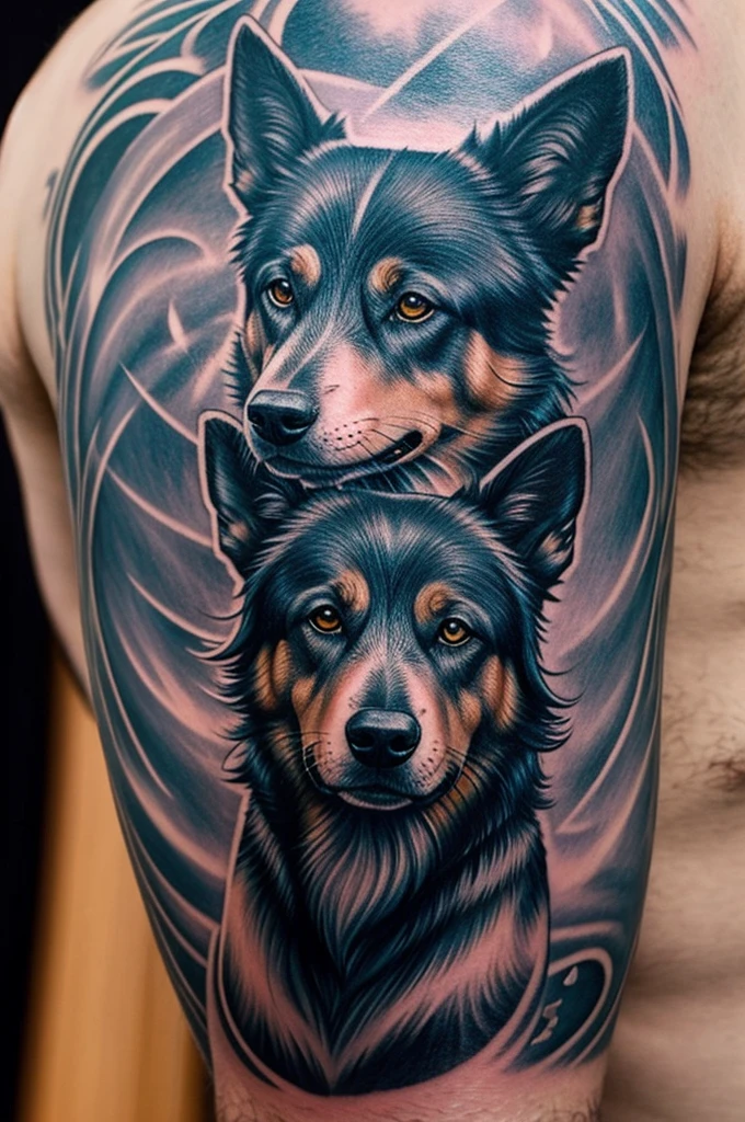 Expecto Patronum Dog Tattoos