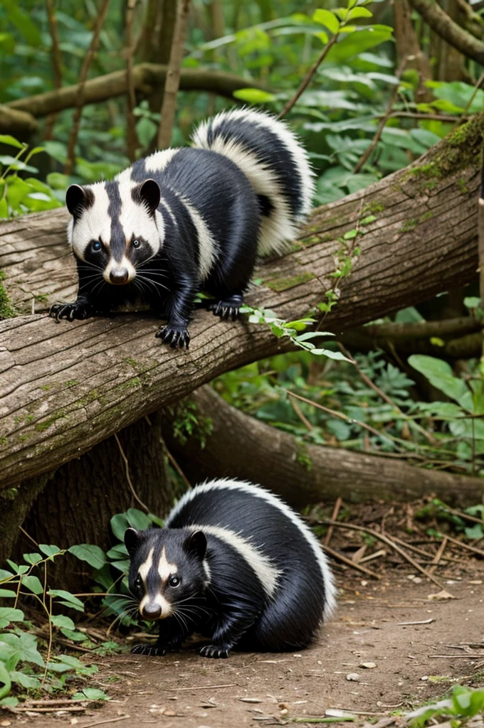 The home of the spotted skunk