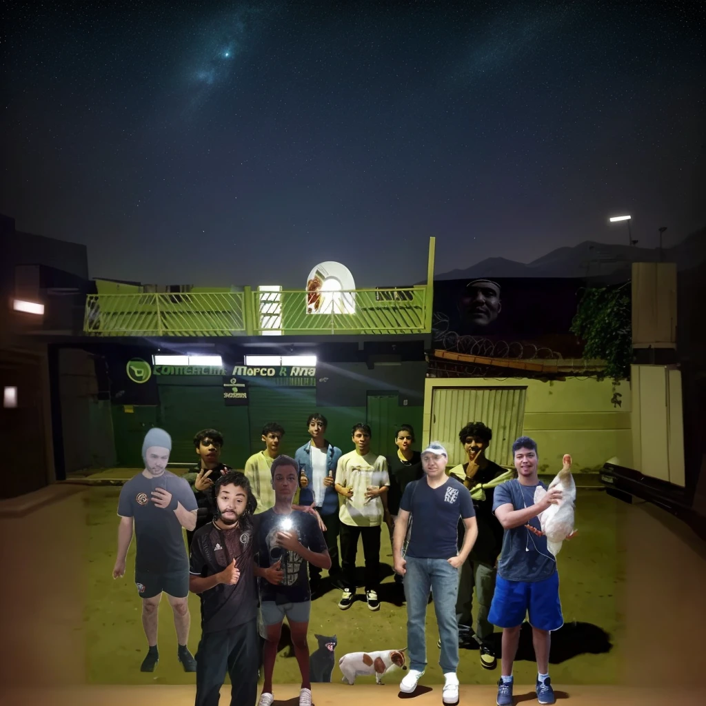 Termine o topo da casa e Make a night sky with stars