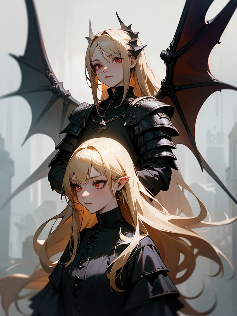 # Script: AI-Generated Art - Gothic Dark Souls-Inspired Woman with Dragon Eyes and Wings
**Objective:**
Create an AI-generated image of a woman with specific features and attire, inspired by the Gothic style of the Dark Souls series.
**Character Description:**
- **Gender:** Female
- **Hair:** Long blonde hair, tied back
- **Eyes:** Red, dragon-like
- **Dragon Features:** Small wings
- **Attire:** Medieval armor
- **Style:** Gothic, similar to Dark Souls aesthetics
**Steps:**
1. **Gather Reference Images:**
- Collect images of medieval armor from the Dark Souls series.
- Find examples of blonde hair tied back.
- Look for images of red, dragon-like eyes and small dragon wings.
- Compile Gothic art references to understand the desired aesthetic.
2. **Character Design:**
- **Hair:** Design the long blonde hair tied back, ensuring it looks natural and flows realistically.
- **Eyes:** Create piercing red eyes with elongated pupils to give a dragon-like appearance.
- **Dragon Features:** Add small, subtle dragon wings that look natural on her back.
- **Armor:** Design medieval armor with intricate Gothic patterns and dark tones, appearing worn and battle-scarred.
- **Overall Style:** Use dark, muted colors with high contrasts to emphasize the Gothic style. Incorporate dark shadows and dim lighting.
3. **Pose and Composition:**
- Position the character in a dramatic pose, possibly standing or in mid-battle stance.
- Choose a dark, eerie background that complements the Gothic theme, like a ruined castle or a foggy forest.
- Use lighting to create a moody, atmospheric effect, casting shadows that highlight the character’s features and armor.
4. **AI Tools and Techniques:**
- Use AI art generation tools like DALL-E, MidJourney, or Stable Diffusion.
- Input the character description and upload reference images if the tool allows.
- Specify style preferences, focusing on Gothic and Dark Souls influences.
- Fine-tune the gene