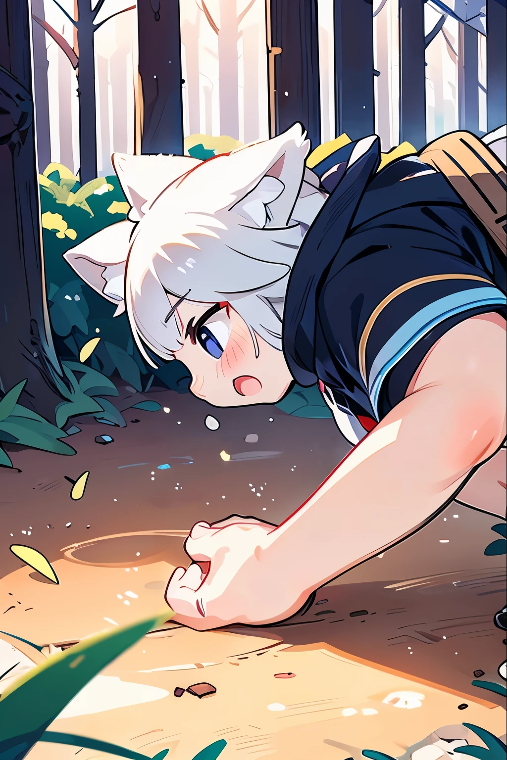 all fours