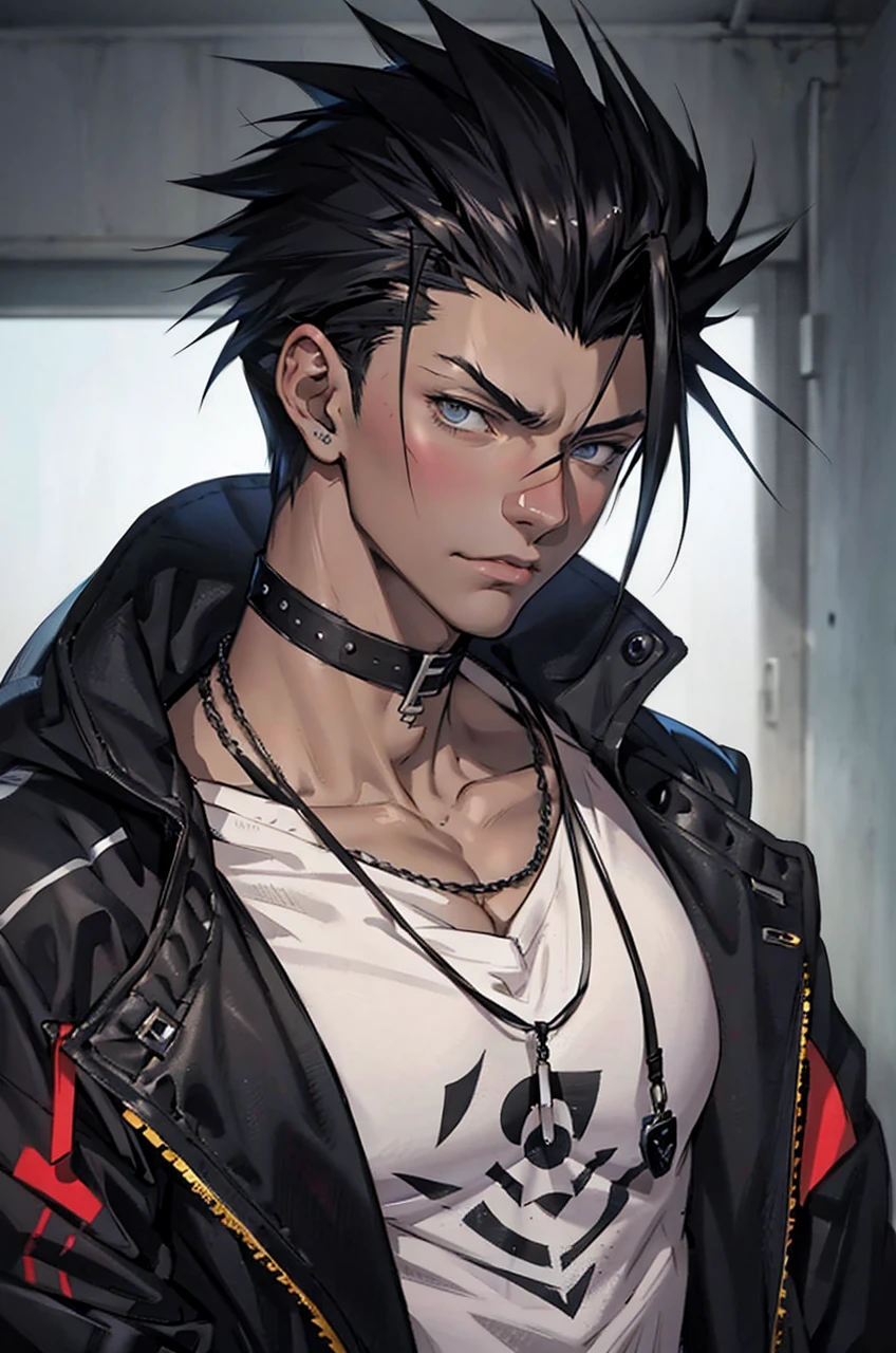 Anime - style image of a boy 14 years old white sparky hair , Arte no estilo de Guweiz, estilo realismo anime, arte de anime realista, homem bonito anime, Retrato anime de um homem bonito, estilo de arte realista, Digital anime illustration, estilo anime masculino, realismo artstyle, retrato estilo anime, retrato impressionante do rosto do anime, realistic anime art style