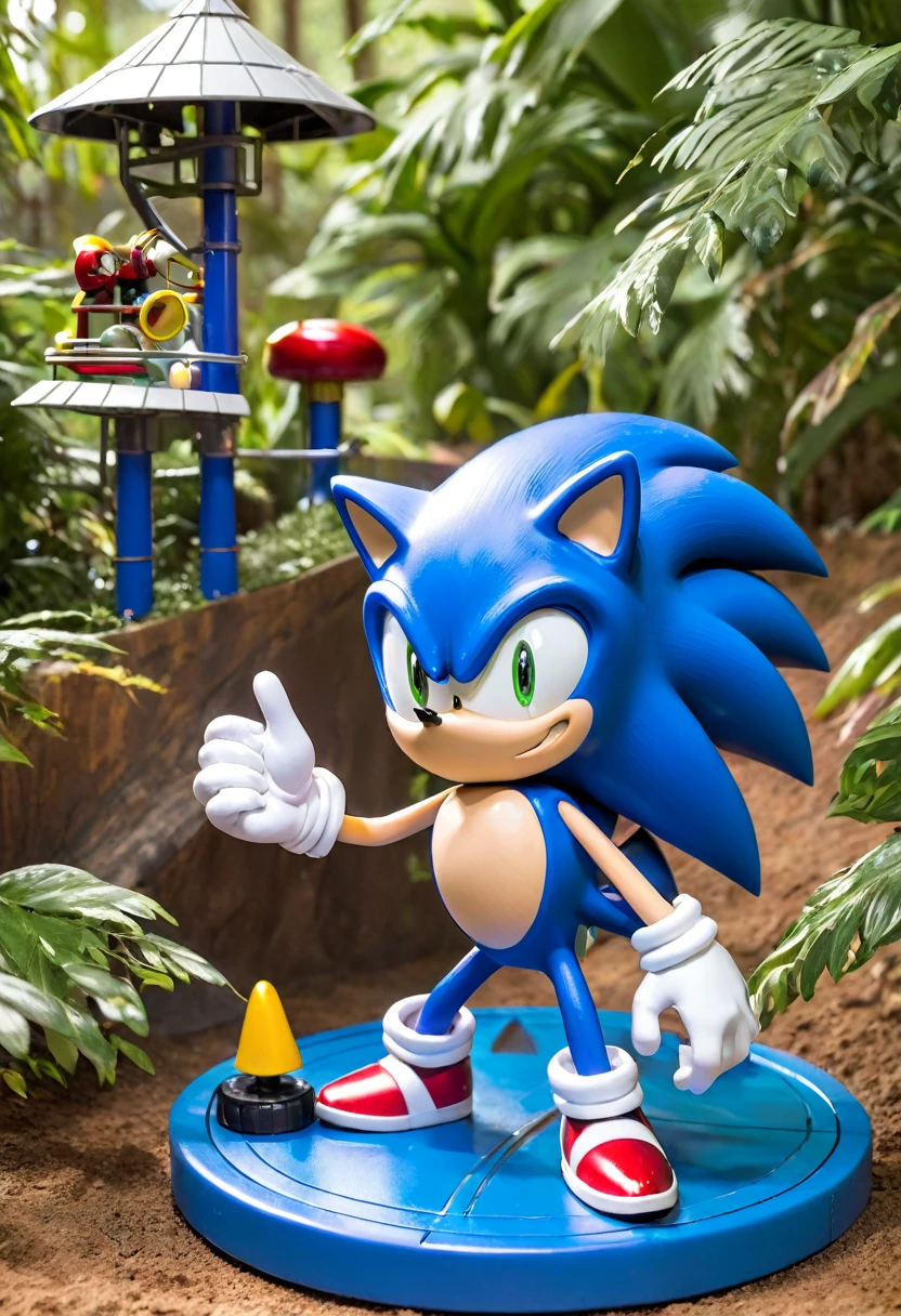 Sonic The Hedgehog Playset