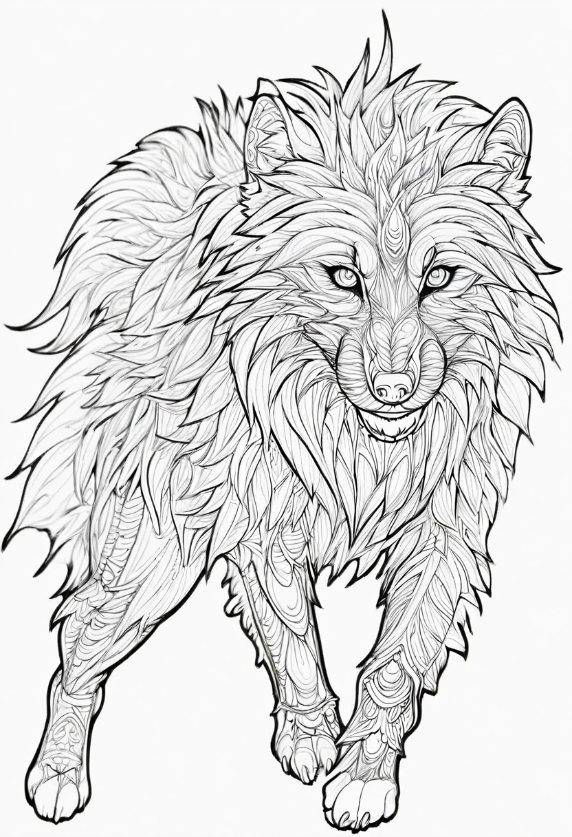 complete image within a margin around the image, leave indentation margin on a coloring page with a random animal coloring in black and white, Coloring book outline, Detailed line art, clean coloring book page, stylized lines, art outline, detailed drawing in 4k, line art coloring page, detailed art, hyper Detailed line art, detailed digital drawing, Coloring Pages, coloring pages, extremely fine linear ink iamgen when centered