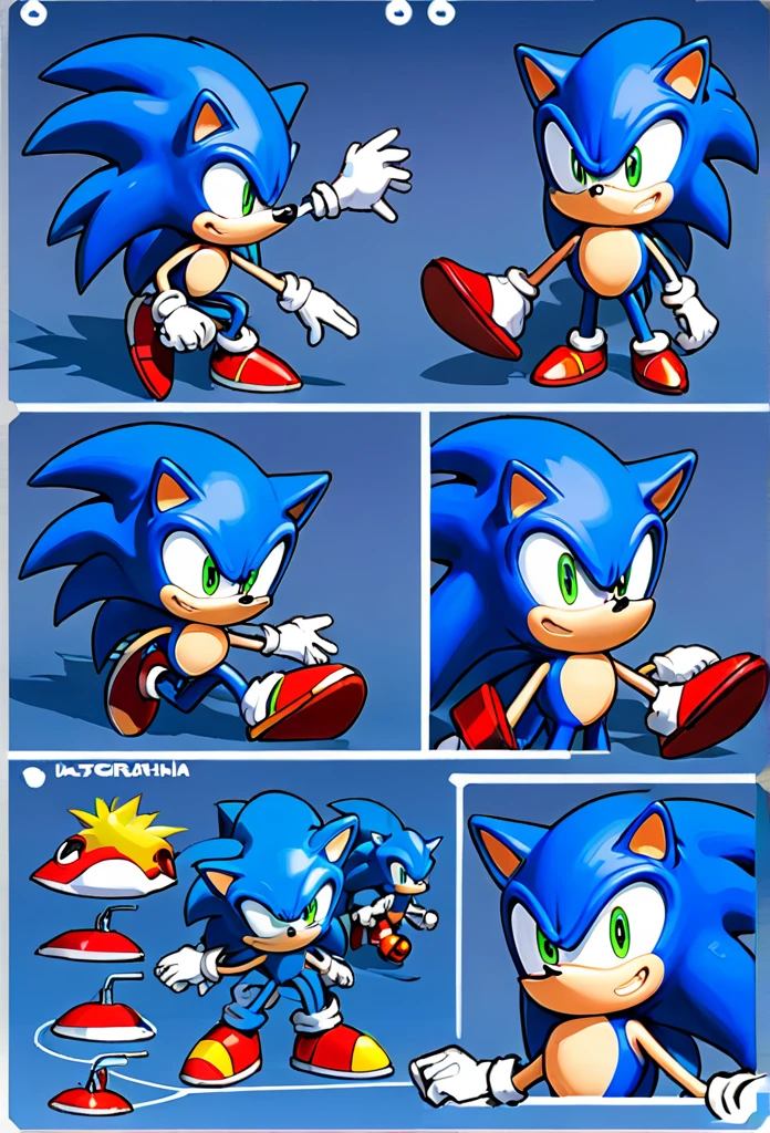 Sonic the hedgehog naked