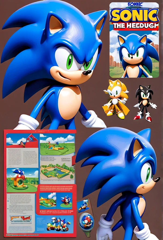 Sonic The Hedgehog Playset,tutorial sheet