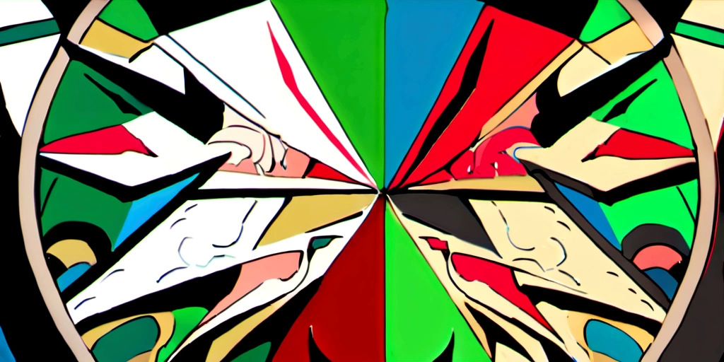 Flat papercut style,Contour,((中国のDragon)),Dragon,red,Clean Cut,paper,sharp,Maximalism,Color Blocking,((Round shape))