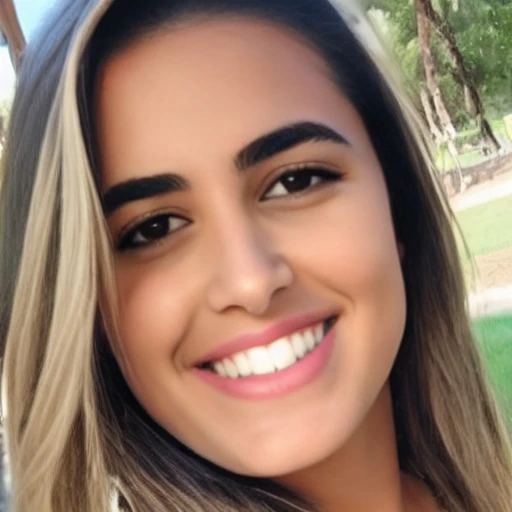 Instagram photo, close-up of the face of a 15-year-old woman in a white brar, long hair, cleavage, (large breasts:1.3), brow skin, (smile:0,4), strong shadows, (high, high details, full sharp:1.2),