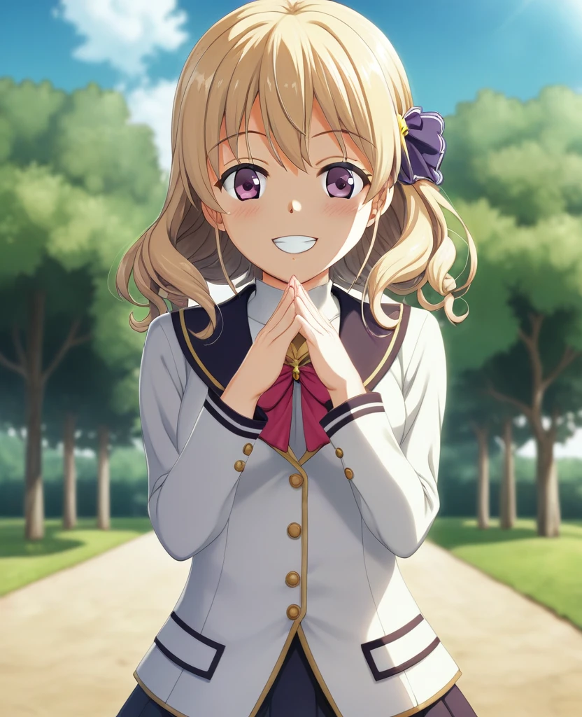 Highest quality、4k wallpaper、masterpiece、Highly detailed CG、Very fine grain、Super detailed、Intricate details、顔を上げる 1 天照大御godが中央にいます、Raise 1 happy smiling shy girl in center neon pop abstract art style、public、Very fine bubble stream、Very fine light sparkle、The delicate movements of very small flowers、Very... 1. **stage setting**: まずteethgod秘的な空間を設定します。A place with a calm atmosphere under the blue sky、天照大御godが舞を踊る場面です。空teeth澄み渡り、The light that makes you feel something special is shining in.。
2. **天照大御godの描写**: 天照大御godteeth美しく、god々It's full of beauty.。白いgod々Wearing a nice costume、My hair flutters quietly in the wind、It reflects light and shines。その表情teeth穏やかで、It has a calming presence to those around you.。
3. **周囲のgod々and Nature**: 天照大御godを見守るgod々teeth、It is expressed in various ways。wood々and rocks々The spirits that dwell in、Spiritual beings floating in the sky、Silently watching the dance。Also、海岸にteeth多くの人々Gathered、We are praying with our hands together。彼らの顔にteeth信仰と希望が宿っています。
4. **Light and Color**: 空とgod々の周りにteeth、There is a special light and color。for example、god々The soft light that illuminates the figure of、The sky changes from blue to purple, enveloping the entire space.。
5. **Ambience**: この場面teeth静謐でgod聖な雰囲気に満ちています。It gives viewers a sense of comfort and excitement.、精god的なエネルギーが漂っています。