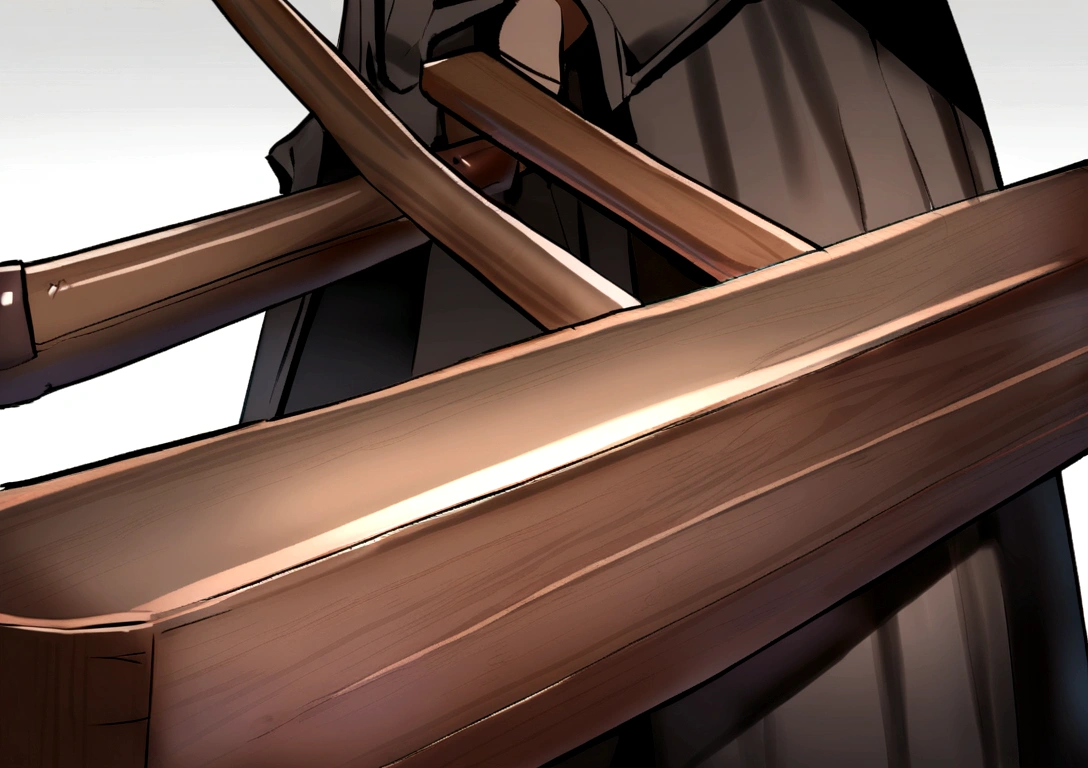 wooden weapons