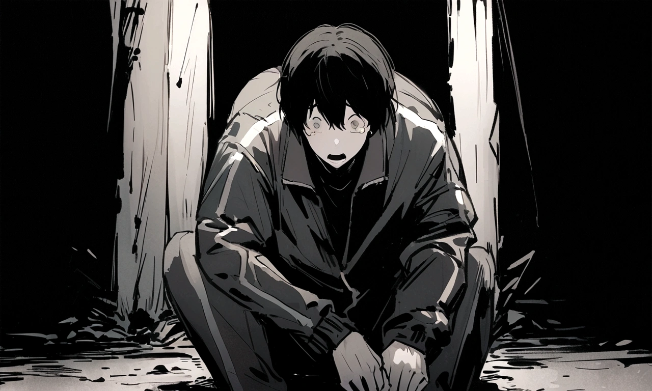 Tears, Feverish, scream, detailed expression