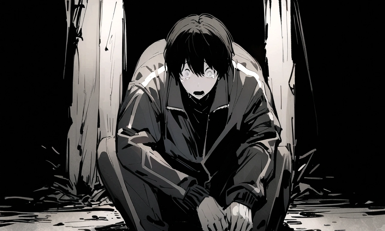 Tears, Feverish, scream, detailed expression