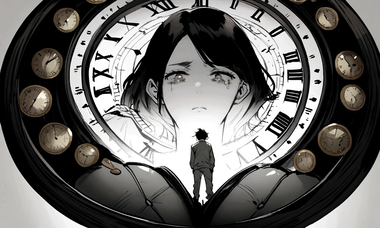 I'm sobbing, cry, sadness, detailed facial expression