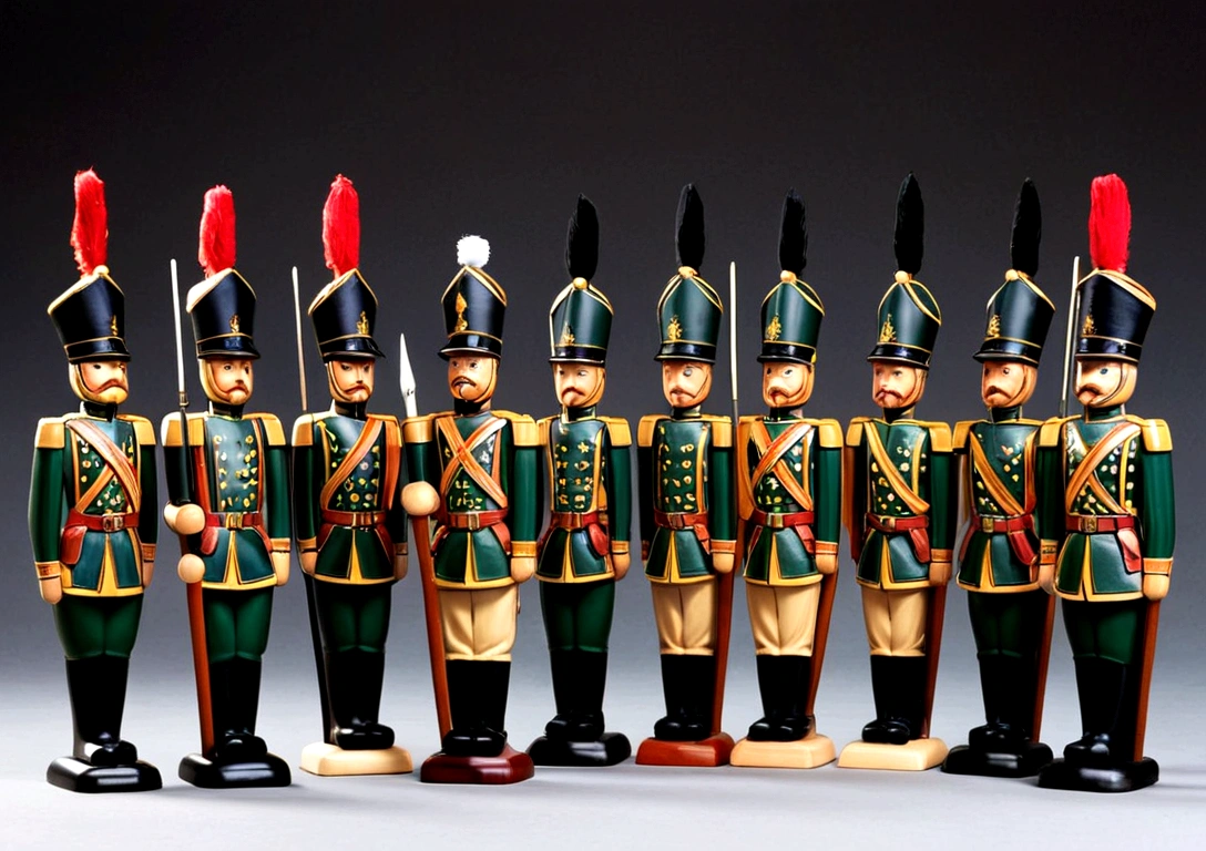 wooden soldiers