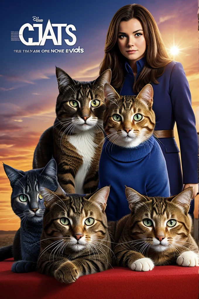Create movie covers but with cats