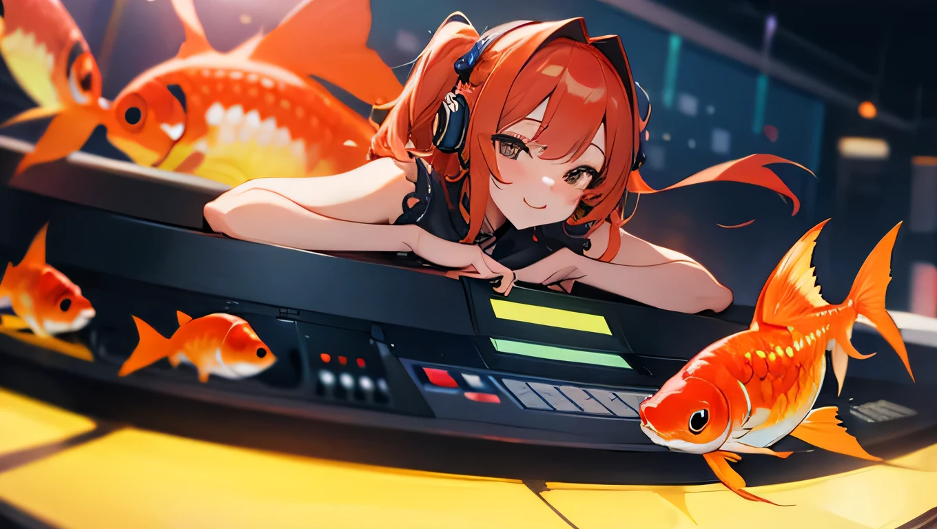 Sexy DJ Goldfish girl