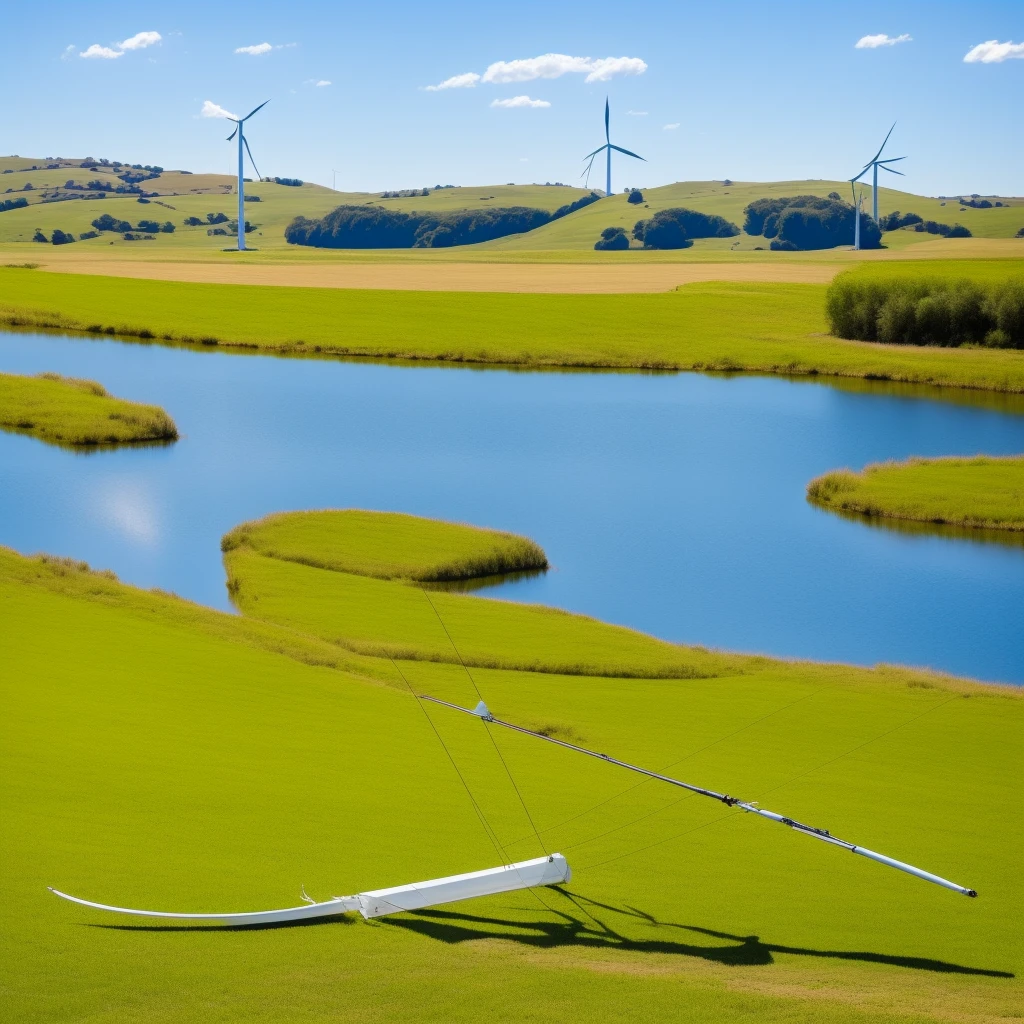 Wind powered bow