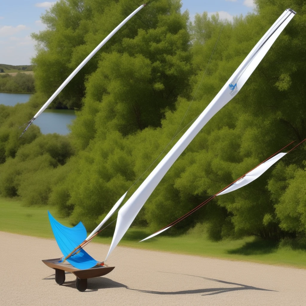 Wind powered bow