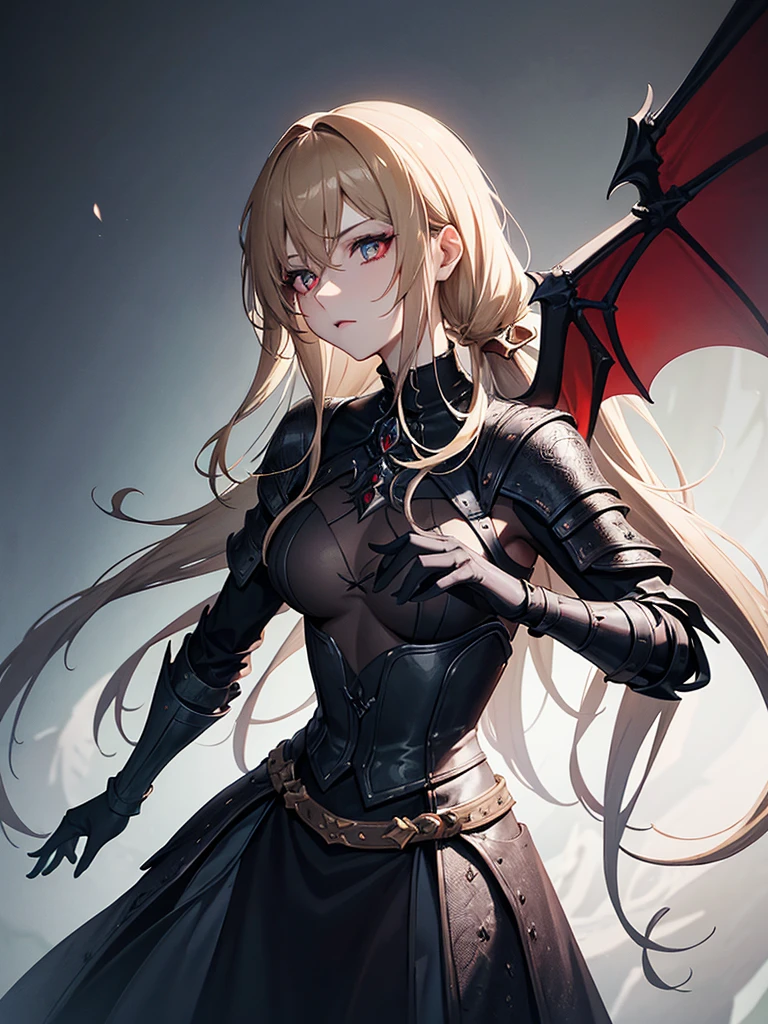 # Script: AI-Generated Art - Gothic Dark Souls-Inspired Woman with Dragon Eyes and Wings
**Objective:**
Create an AI-generated image of a woman with specific features and attire, inspired by the Gothic style of the Dark Souls series.
**Character Description:**
- **Gender:** Female
- **Hair:** Long blonde hair, tied back
- **Eyes:** Red, dragon-like
- **Dragon Features:** Small wings
- **Attire:** Medieval armor
- **Style:** Gothic, similar to Dark Souls aesthetics
**Steps:**
1. **Gather Reference Images:**
- Collect images of medieval armor from the Dark Souls series.
- Find examples of blonde hair tied back.
- Look for images of red, dragon-like eyes and small dragon wings.
- Compile Gothic art references to understand the desired aesthetic.
2. **Character Design:**
- **Hair:** Design the long blonde hair tied back, ensuring it looks natural and flows realistically.
- **Eyes:** Create piercing red eyes with elongated pupils to give a dragon-like appearance.
- **Dragon Features:** Add small, subtle dragon wings that look natural on her back.
- **Armor:** Design medieval armor with intricate Gothic patterns and dark tones, appearing worn and battle-scarred.
- **Overall Style:** Use dark, muted colors with high contrasts to emphasize the Gothic style. Incorporate dark shadows and dim lighting.
3. **Pose and Composition:**
- Position the character in a dramatic pose, possibly standing or in mid-battle stance.
- Choose a dark, eerie background that complements the Gothic theme, like a ruined castle or a foggy forest.
- Use lighting to create a moody, atmospheric effect, casting shadows that highlight the character’s features and armor.
4. **AI Tools and Techniques:**
- Use AI art generation tools like DALL-E, MidJourney, or Stable Diffusion.
- Input the character description and upload reference images if the tool allows.
- Specify style preferences, focusing on Gothic and Dark Souls influences.
- Fine-tune the gene
