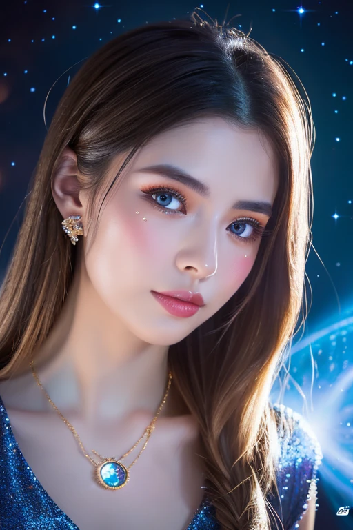 she has beautiful small eyes and long natural eyelashes, she has small but little full rose lips, high quality, 8K Ultra HD, masterpiece, beautiful woman, create a whimsical moment where zoltar magical geode ball creates a big bang super nova powerful and luminous explosion of a star, quantum fluctuations, cosmic rays, gravitational waves, milky way in the style of tarot and microsoft 3D pinball space cadet, double long exposure movie still, best quality, masterpiece, highres, 1girl,china dress,hair ornament,necklace, jewelry,Beautiful face,upon_body, tyndall effect,photorealistic, dark studio, rim lighting, two tone lighting,(high detailed skin:1.2), 8k uhd, dslr, soft lighting, high quality, volumetric lighting, candid, Photograph, high resolution, 4k, 8k, Bokeh, she has beautiful small eyes and long natural eyelashes, vercion ice queen Elsa in bikini,