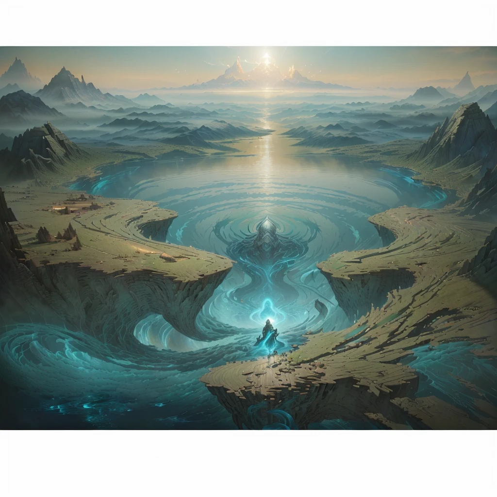 masterpiece, best quality, (extremely detailed CG unity 8k wallpaper), (best quality), (best illustration), (best shadow), absurdres, realistic lighting, (Abyss), beautiful detailed glow, art by PeterMohrBacher,