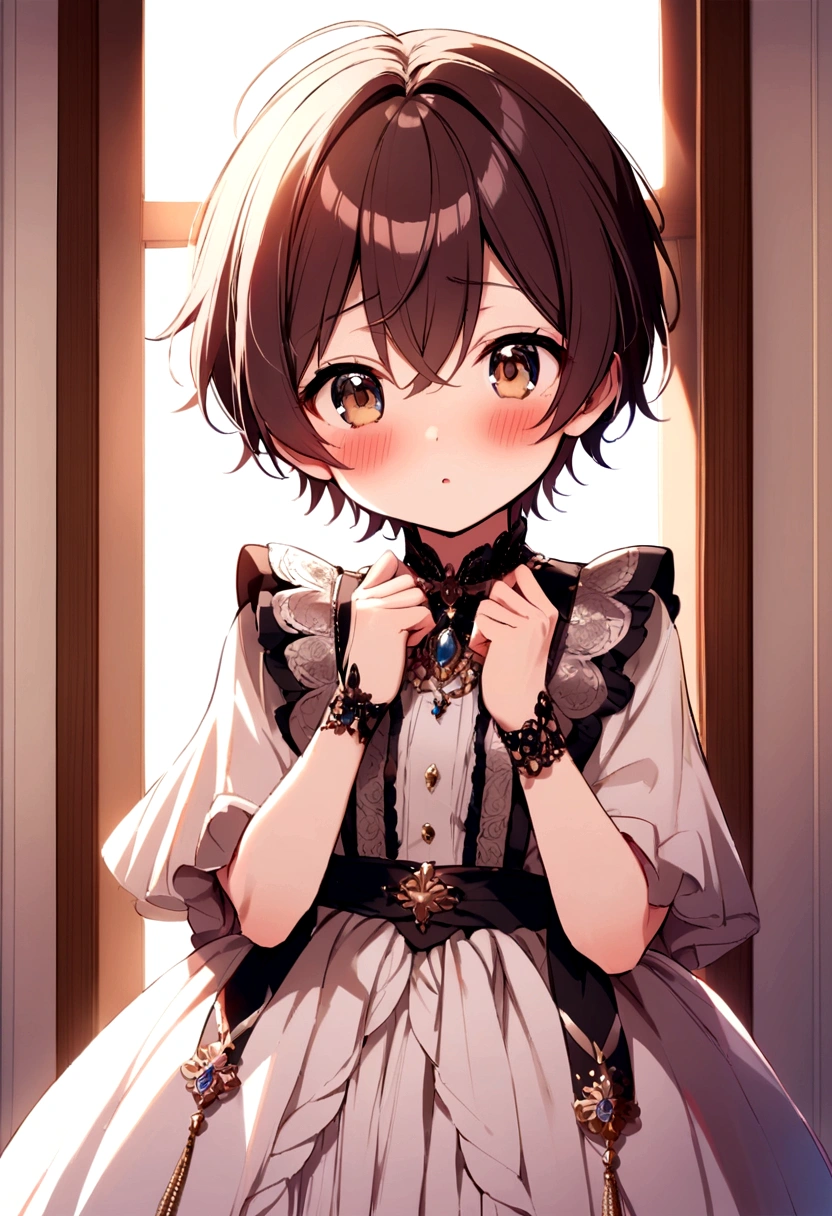 Shota, very cute, blush