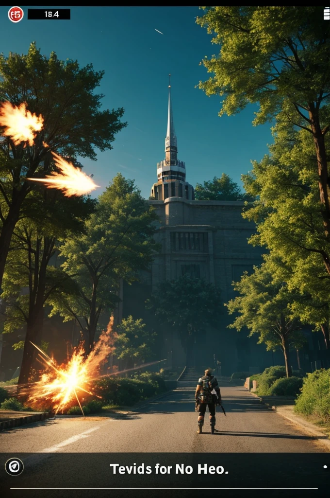 A screenshot of Boku no hero