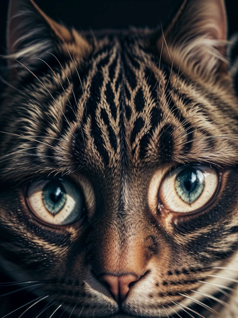 a sad crying cat, photorealistic, extremely detailed cat face, cat with tears in its eyes, cat looking sorrowful and depressed, realistic cat fur and textures, detailed cat anatomy, melancholic atmosphere, dramatic lighting, cinematic composition, soft muted colors, moody and emotive, 4k, high quality, hyper detailed