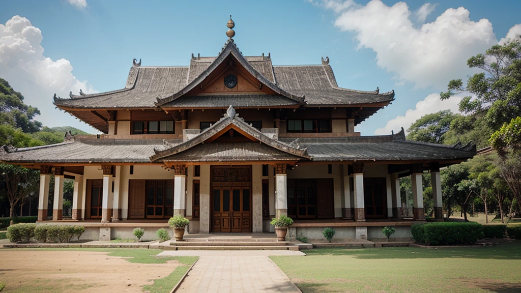 Peace hall building inspired by Kalinga house