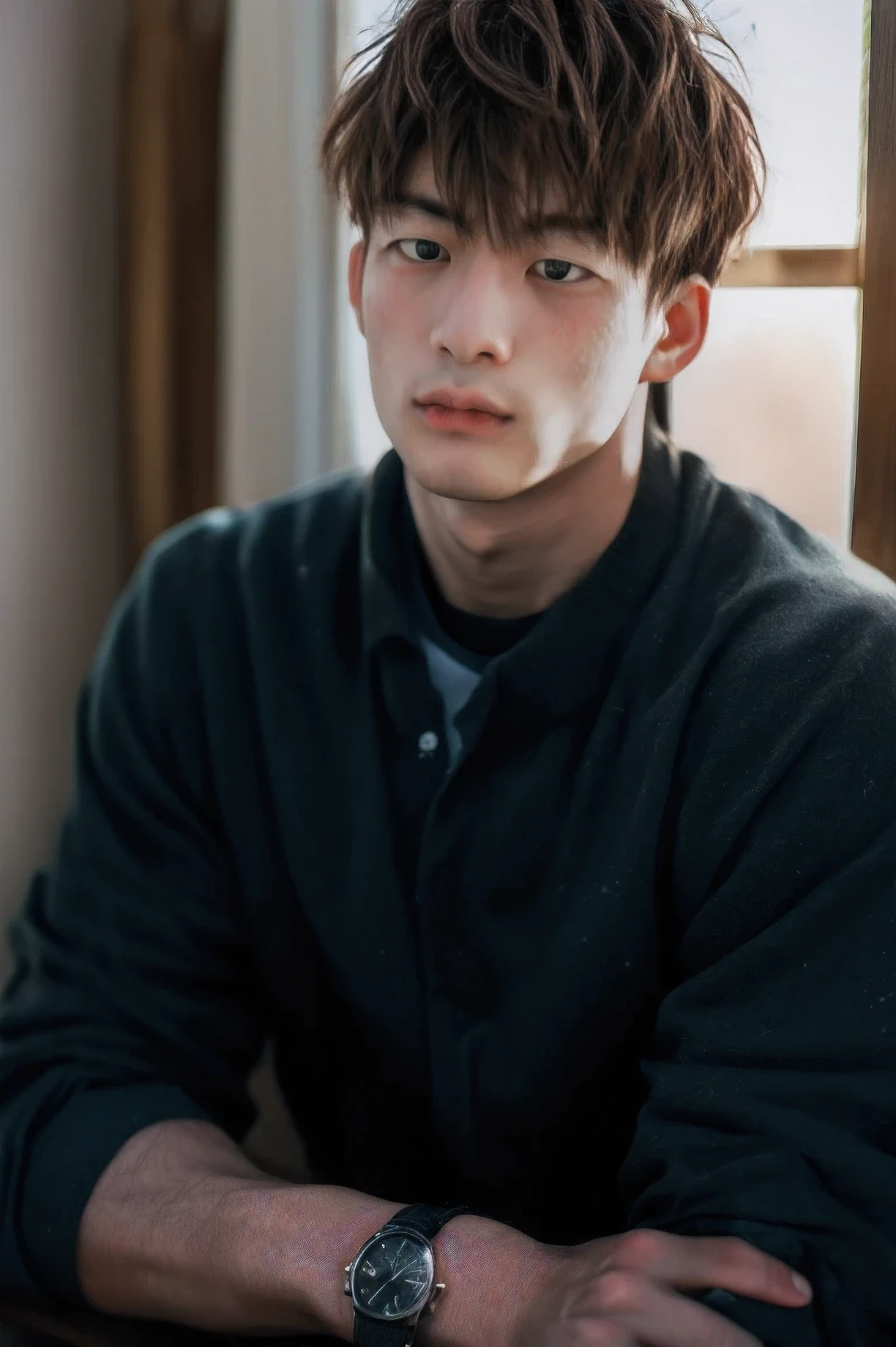 Realistic amateur photo posted to facebook , Handsome Young Men