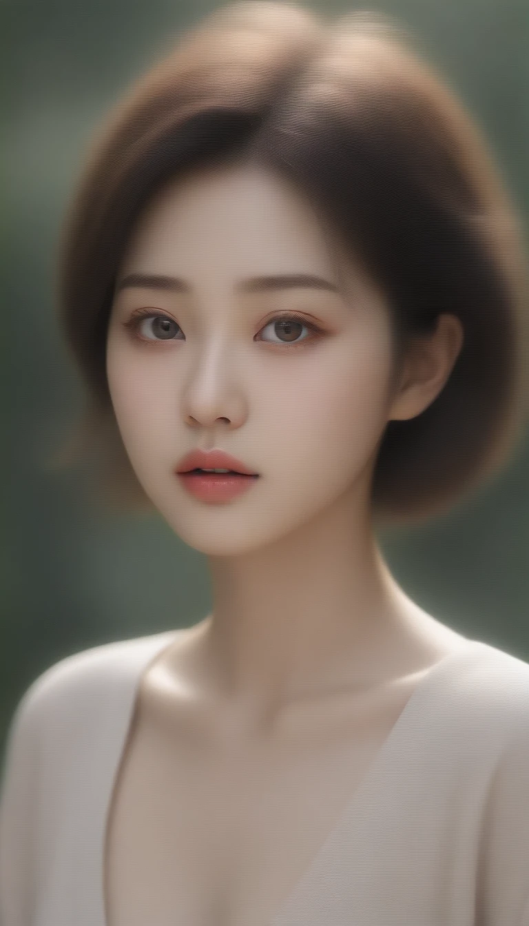best quality, 4K,8K,realistic, realistic, very detailed, very delicate and beautiful, raw photo, Japanese and Korean beauties，korean beauty，Wear JK, ，big bust，(beautiful detailed eyes,beautiful and delicate lips,Highly detailed eyes and face,long eyelashes), Short hair카락, , In a picturesque garden filled with sunlight. The quality of the work is top notch, 매우 상세한 기능과 realistic, realistic touch. Colors are vibrant，Lighting creates a warm atmosphere, Expressionless mood with tightly closed lips. Short hair, Show your waist, make the skirt visible, Don&#39;t show your teeth