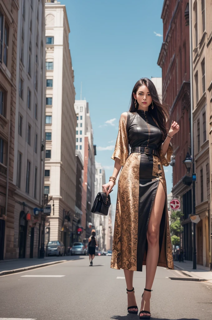Very tall woman 