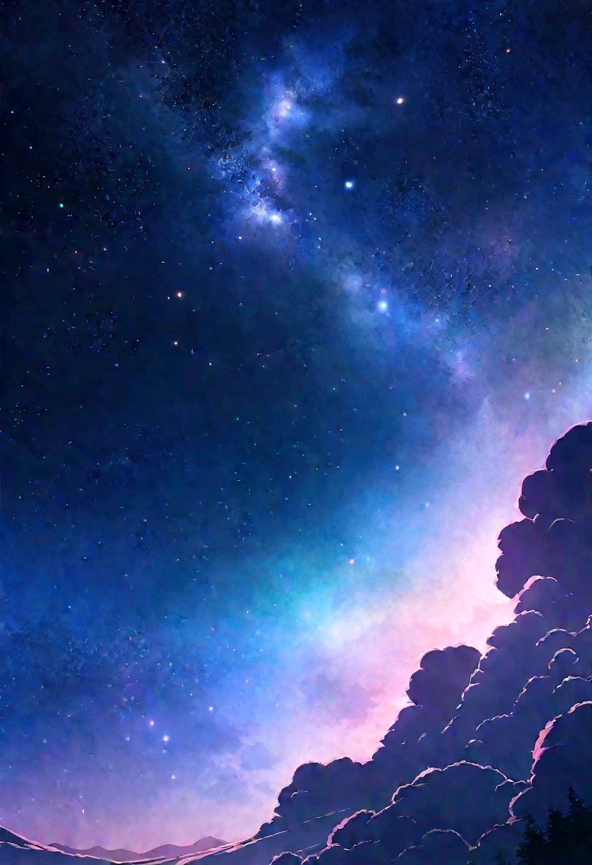 Beautiful starry sky anime style scene, Space Sky, anime art wallpaper 4k, anime art wallpaper 4k, Anime Art Wallpapers 8K, anime wallpaper 4k, anime wallpaper 4k, 4k anime wallpaper, Anime Sky, Awesome Wallpapers, Anime Background, Anime Background art