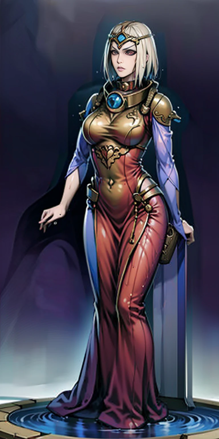 1SOLOfemale Drow elf purple skin, Full body, masterpiece, female standing pose (yellow tiger bikini) red cape, red bikini, long white hair, strong body, abs, shiny skin, sunglasses, FEMALE, big breasts, voluminous breasts, curvy breasts, mesh stockings, standing with a bouquet (red roses) full height, bottom view, best quality, very detailed, ultra 8k resolution, huge breast, coat , vest, long skirt, portrait, full body, Victoria's clothing, long dress, knight, pants, black skin suit, medieval city, plants, vest, polo shirt, forest, long skirt