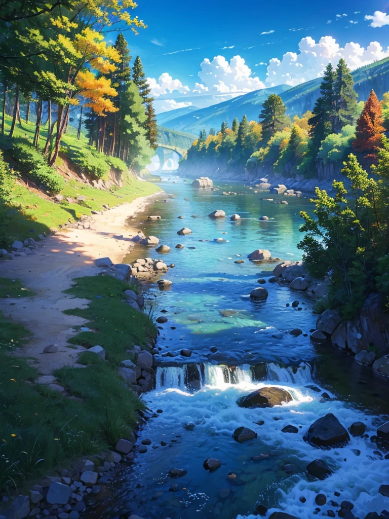 high resolution,HD,high quality,landscape,Practical,Blue sky,Along the River,Walking trails