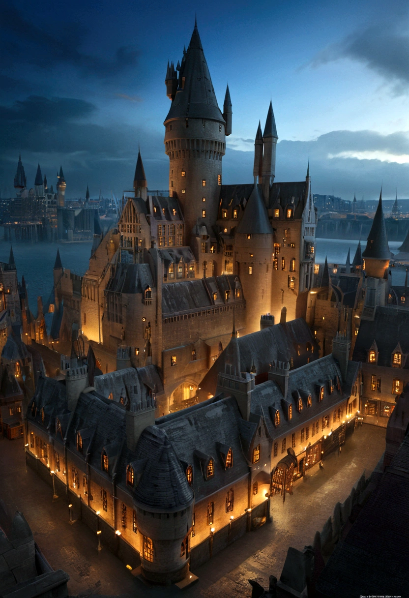 1girl, Hogwarts castle, Disney theme park, detailed architecture, magical atmosphere, stunning landscape, vibrant colors, fantasy elements, whimsical details, cinematic lighting, photorealistic, (best quality,4k,8k,highres,masterpiece:1.2),ultra-detailed,(realistic,photorealistic,photo-realistic:1.37),cinematic composition,dramatic lighting,intricate details,stunning visuals,fantastical ambience