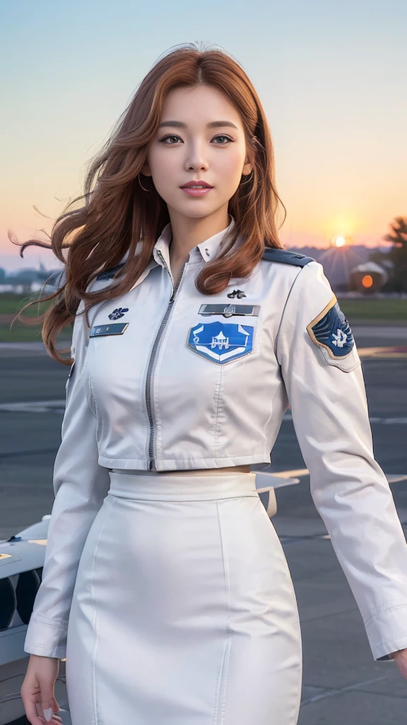 (Highest quality, 8K, 32k, masterpiece, 超High resolution:1.2), (Realistic:1.5), (masterpiece, Highly detailed CG Unity 8k wallpaper, Highest quality, High resolution:1.2), (Super detailed, 超High resolution:1.2), Photo of extremely cute and beautiful Japanese woman, (Long wavy chestnut hair:1.2), Adult, (Detailed beautiful girl:1.4), Highest quality, woman, Adult, (Detailed US Air Force pilot uniform:1.5), (White pilot captain jacket:1.3), (White high waist pencil skirt:1.3), Detailed clothing, (Beautiful sunset、US Air Force Base runway scenery background:1.3), Laugh shyly:1, A light smile, View your viewers, Facing the audience, ((Perfect woman's body)), (Tight waist:1.2), (Upper body image:1.3), thin, Abdominal muscles, (Large breasts:1.25), ((Encircling the head)), wind, Dynamic pose, Cinematic Light, Backlight, Perfect Anatomy, Perfect Proportions, Detailed human body, bokeh, Depth of written boundary,Show off your breasts,,Show off your breasts,,Show off your breasts,,Show off your breasts,,Show off your breasts,,Show off your breasts,,Show off your breasts,,Show off your breasts,,Show off your breasts,,Show off your breasts,,Show off your breasts,,Show off your breasts,,Show off your breasts,,Show off your breasts,,Show off your breasts,,Show off your breasts,,Show off your breasts,,Show off your breasts,,Show off your breasts,,Show off your breasts,,Show off your breasts,,Show off your breasts,,Show off your breasts,,Show off your breasts,,Show off your breasts,,Show off your breasts,,Show off your breasts,,Show off your breasts,,Show off your breasts,,Show off your breasts,,Show off your breasts,,Show off your breasts,,Show off your breasts,,Show off your breasts,,Show off your breasts,,Show off your breasts,,Show off your breasts,,Show off your breasts,,Show off your breasts,,Show off your breasts,,Show off your breasts,,Show off your breasts,,Show off your breasts,,Show off your breasts,,Show off your breasts,,Show off your breasts,,Show off your breast