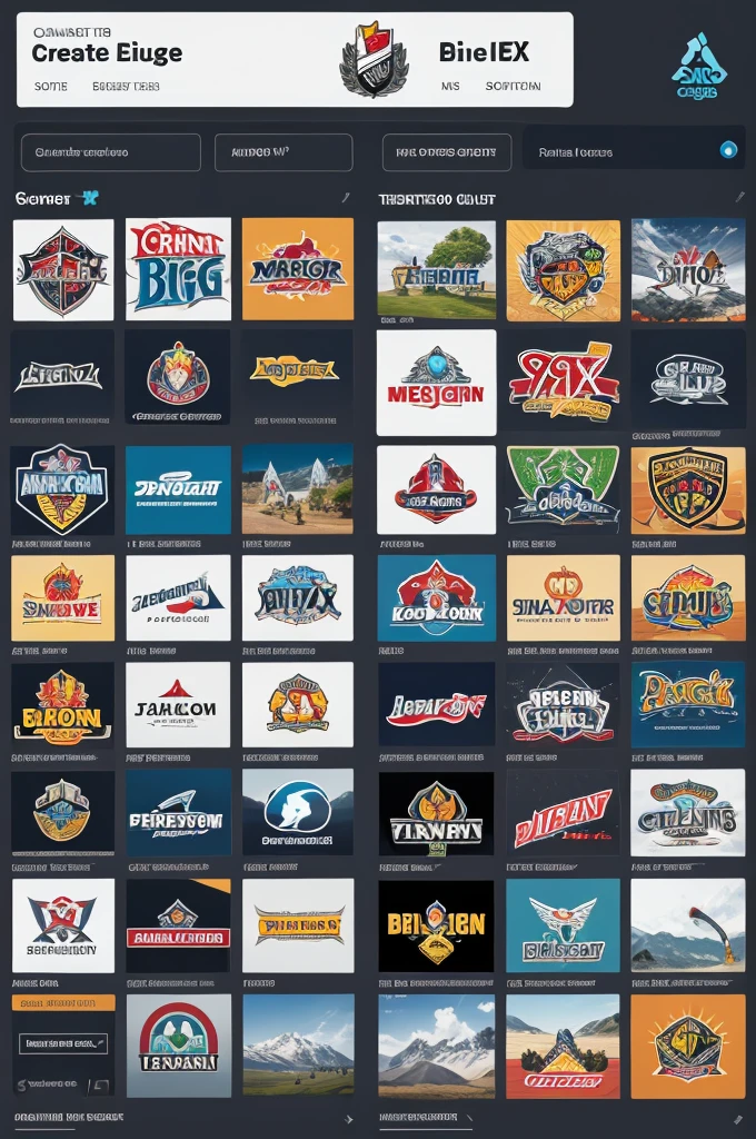 Create PNG image with Bigsix club badges