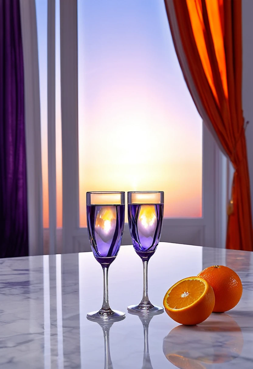 surreal glass shape, liquid glass, chromatic aberration, broken prism, refraction, light caustics, smokey background, detailed illustration , oranges on a white marble table, deep purple velvet drapes, 8k, photography style,2 glasses with orange bioluminescent fluid in them, on a white marble table, bioluminescent, colorfull, glow, at sunset. misty light. there is a man taking a picture of himself with a camera, self - portrait!!!!, 8k selfie photograph, photography portrait, a photo of a man, portait photo, stable diffusion self portrait, photo portrait, selfie of a man, canon portrait, looking directly at the viewer, self portrait, selfie!!!!! of a man, photographic portrait, selfie photo
