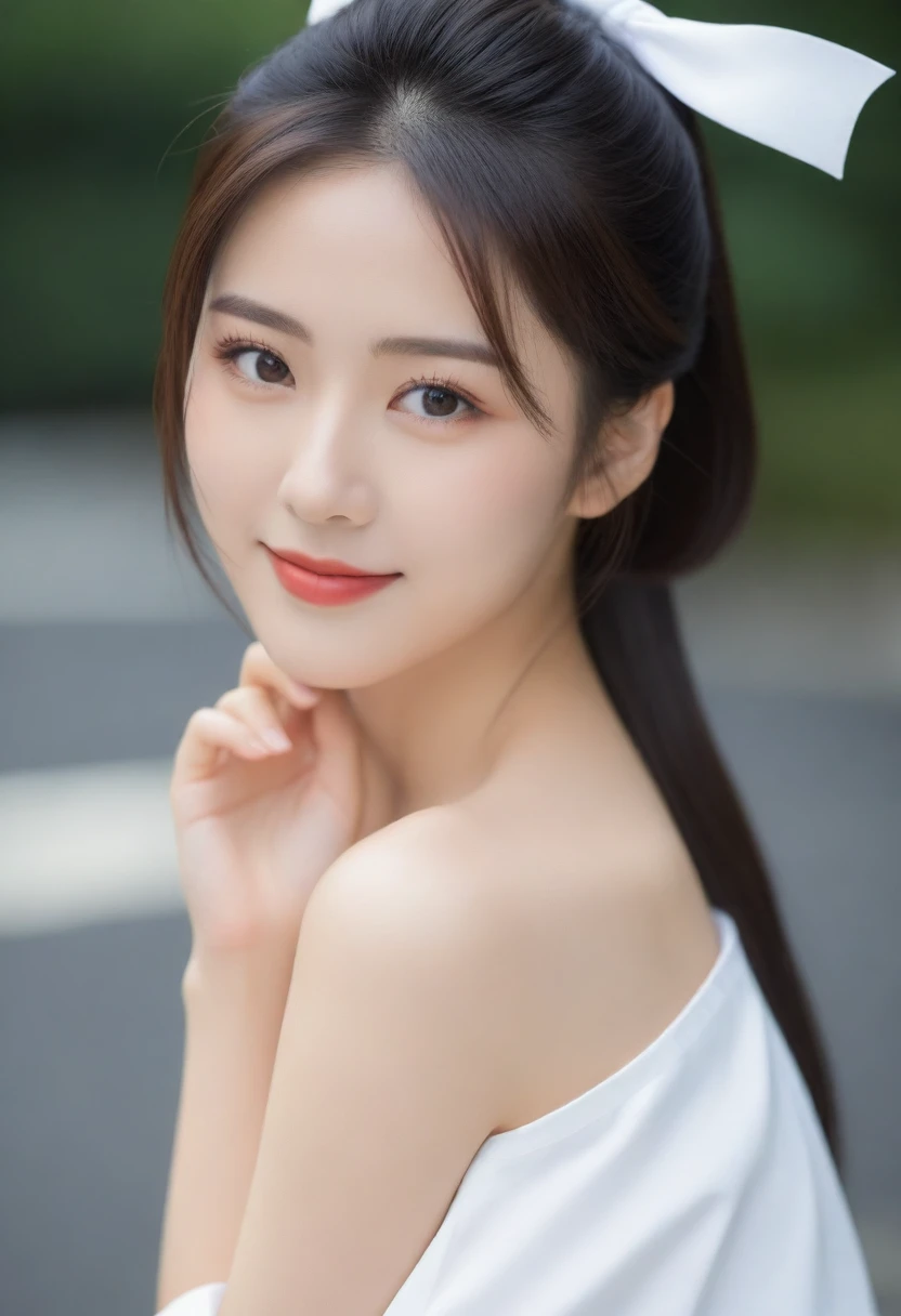 8K, Ultra-high resolution, Highest quality, masterpiece, 三分割法によるphotograph,Surreal, photograph, 1 Girl, (:1.3), pretty girl, Cute face, Beautiful eyes in every detail, 細かくdetailedに,masterpiece,, One Girl:1.2, Japan Female Announcer,whole body,Outdoor,Athletics Stadium,Sportswear,Beautiful leg line beauty,Refreshing sweat,Full of sex appeal,Sensual,A carefree smile,Heal the heart,Black Hair,ponytail,Looking at the audience、beauty,Long neck、Laugh a little、Please close your mouth and laugh、(((Ideal body type))),A cup small breasts :2,、Portraiture:2、Perfect Anatomy、鮮明なdetailed、detailed、Surreal、Light and shadow,Strong light